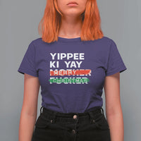 Funny Yippee Ki Yay Merry Christmas T Shirt For Women Nakatomi Plaza Brushed - Wonder Print Shop