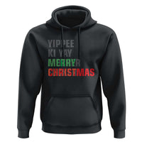 Funny Yippee Ki Yay Merry Christmas Hoodie Xmas Nakatomi Plaza Hiden Text