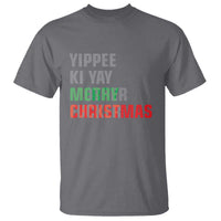 Funny Yippee Ki Yay Merry Christmas T Shirt Xmas Nakatomi Plaza Hiden Text - Wonder Print Shop