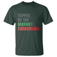Funny Yippee Ki Yay Merry Christmas T Shirt Xmas Nakatomi Plaza Hiden Text - Wonder Print Shop