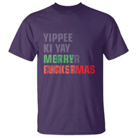 Funny Yippee Ki Yay Merry Christmas T Shirt Xmas Nakatomi Plaza Hiden Text - Wonder Print Shop