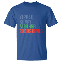 Funny Yippee Ki Yay Merry Christmas T Shirt Xmas Nakatomi Plaza Hiden Text - Wonder Print Shop