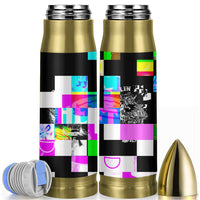 Funny Cowboy Raccoon Rollin Into 2026 Bullet Tumbler New Year Dumpster Fire 2026 Rodeo - Wonder Print Shop