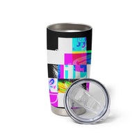Funny Cowboy Raccoon Rollin Into 2026 Tumbler Cup New Year Dumpster Fire 2026 Rodeo - Wonder Print Shop