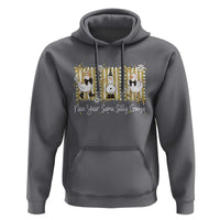Funny New Year Same Silly Goose Hoodie New Year Eve Goose Squad Faux Glitter - Wonder Print Shop