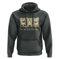 Funny New Year Same Silly Goose Hoodie New Year Eve Goose Squad Faux Glitter - Wonder Print Shop