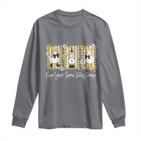 Funny New Year Same Silly Goose Long Sleeve Shirt New Year Eve Goose Squad Faux Glitter - Wonder Print Shop
