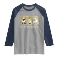 Funny New Year Same Silly Goose Raglan Shirt New Year Eve Goose Squad Faux Glitter - Wonder Print Shop