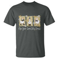 Funny New Year Same Silly Goose T Shirt New Year Eve Goose Squad Faux Glitter - Wonder Print Shop