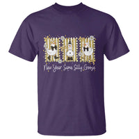 Funny New Year Same Silly Goose T Shirt New Year Eve Goose Squad Faux Glitter - Wonder Print Shop