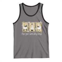 Funny New Year Same Silly Goose Tank Top New Year Eve Goose Squad Faux Glitter - Wonder Print Shop