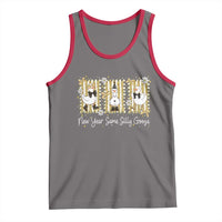 Funny New Year Same Silly Goose Tank Top New Year Eve Goose Squad Faux Glitter - Wonder Print Shop
