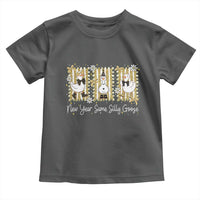 Funny New Year Same Silly Goose Toddler T Shirt New Year Eve Goose Squad Faux Glitter - Wonder Print Shop