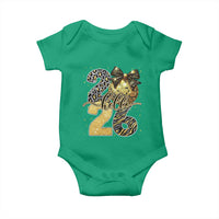Happy New Year 2026 Baby Onesie Hello 2026 Disco Ball Coquette Bow Faux Glitter - Wonder Print Shop
