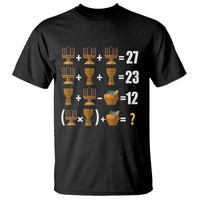 Funny 67 Kwanzaa Math T Shirt Six Seven Meme Kinara Candles African American Christmas - Wonder Print Shop