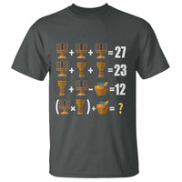 Funny 67 Kwanzaa Math T Shirt Six Seven Meme Kinara Candles African American Christmas - Wonder Print Shop