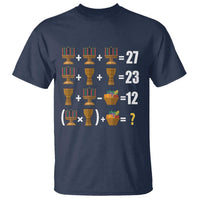 Funny 67 Kwanzaa Math T Shirt Six Seven Meme Kinara Candles African American Christmas - Wonder Print Shop