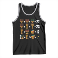 Funny 67 Kwanzaa Math Tank Top Six Seven Meme Kinara Candles African American Christmas - Wonder Print Shop