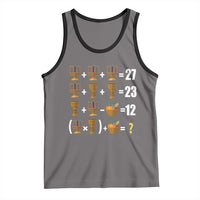 Funny 67 Kwanzaa Math Tank Top Six Seven Meme Kinara Candles African American Christmas - Wonder Print Shop
