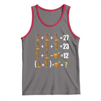 Funny 67 Kwanzaa Math Tank Top Six Seven Meme Kinara Candles African American Christmas - Wonder Print Shop