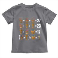 Funny 67 Kwanzaa Math Toddler T Shirt Six Seven Meme Kinara Candles African American Christmas - Wonder Print Shop