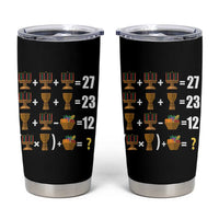 Funny 67 Kwanzaa Math Tumbler Cup Six Seven Meme Kinara Candles African American Christmas - Wonder Print Shop