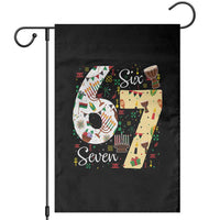 Funny 67 Kwanzaa Garden Flag Six Seven Meme Kinara Candles African American Christmas - Wonder Print Shop