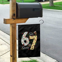 Funny 67 Kwanzaa Garden Flag Six Seven Meme Kinara Candles African American Christmas - Wonder Print Shop