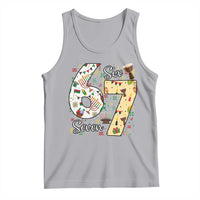 Funny 67 Kwanzaa Tank Top Six Seven Meme Kinara Candles African American Christmas - Wonder Print Shop
