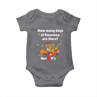 Funny 67 Kwanzaa Baby Onesie How Many Days Of Kwanzaa Are There Not 6 It Is 7 - Wonder Print Shop