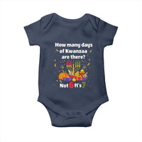Funny 67 Kwanzaa Baby Onesie How Many Days Of Kwanzaa Are There Not 6 It Is 7 - Wonder Print Shop