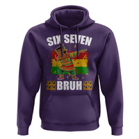 Funny 67 Kwanzaa Hoodie Six Seven Bruh Dabbing African Heritage - Wonder Print Shop