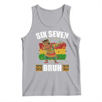 Funny 67 Kwanzaa Tank Top Six Seven Bruh Dabbing African Heritage - Wonder Print Shop