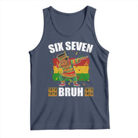 Funny 67 Kwanzaa Tank Top Six Seven Bruh Dabbing African Heritage - Wonder Print Shop