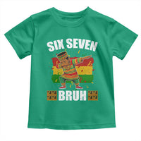 Funny 67 Kwanzaa Toddler T Shirt Six Seven Bruh Dabbing African Heritage - Wonder Print Shop