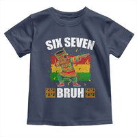 Funny 67 Kwanzaa Toddler T Shirt Six Seven Bruh Dabbing African Heritage - Wonder Print Shop