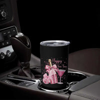 Happy New Year 2026 New Years Eve Party Tumbler Cup Pink Cocktail Disco Ball - Wonder Print Shop