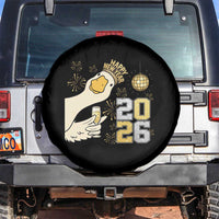 Funny New Years Eve Silly Goose 2026 Spare Tire Cover New Year Party - Wonder Print Shop