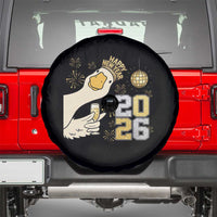 Funny New Years Eve Silly Goose 2026 Spare Tire Cover New Year Party - Wonder Print Shop