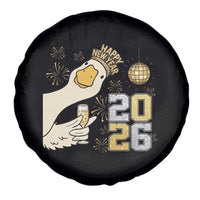 Funny New Years Eve Silly Goose 2026 Spare Tire Cover New Year Party - Wonder Print Shop