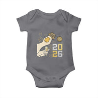 Funny New Years Eve Silly Goose 2026 Baby Onesie New Year Party - Wonder Print Shop