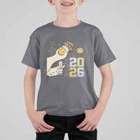 Funny New Years Eve Silly Goose 2026 T Shirt For Kid New Year Party - Wonder Print Shop