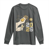 Funny New Years Eve Silly Goose 2026 Long Sleeve Shirt New Year Party - Wonder Print Shop