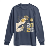 Funny New Years Eve Silly Goose 2026 Long Sleeve Shirt New Year Party - Wonder Print Shop