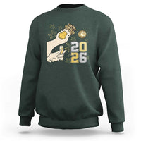Funny New Years Eve Silly Goose 2026 Sweatshirt New Year Party - Wonder Print Shop