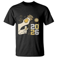 Funny New Years Eve Silly Goose 2026 T Shirt New Year Party - Wonder Print Shop