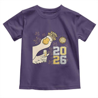 Funny New Years Eve Silly Goose 2026 Toddler T Shirt New Year Party - Wonder Print Shop
