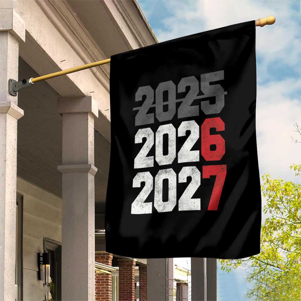 Funny 67 New Year Garden Flag Happy New Year 2026 2027 Sports Jersey Number - Wonder Print Shop