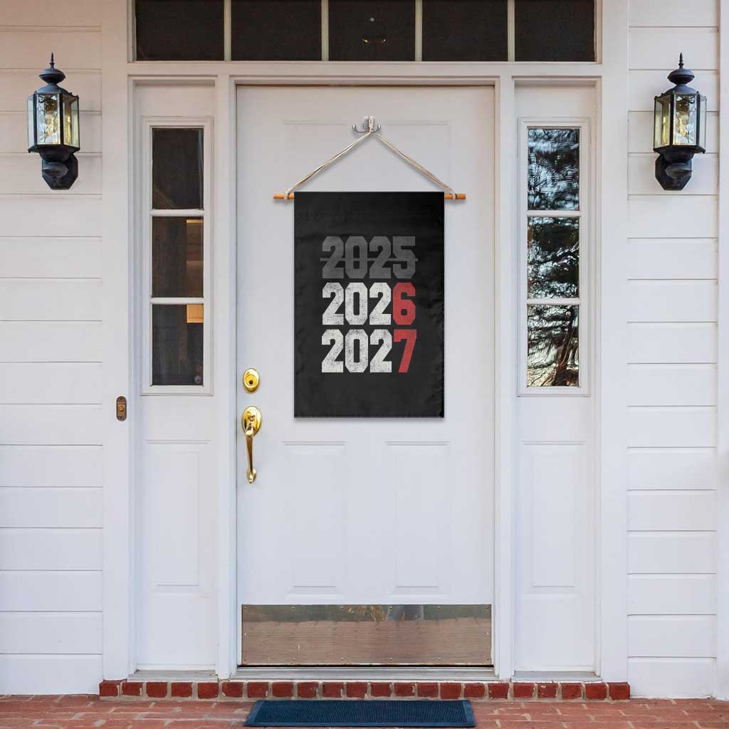 Funny 67 New Year Garden Flag Happy New Year 2026 2027 Sports Jersey Number - Wonder Print Shop