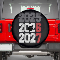 Funny 67 New Year Spare Tire Cover Happy New Year 2026 2027 Sports Jersey Number - Wonder Print Shop